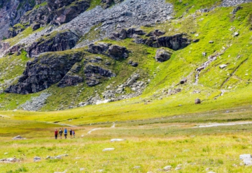 Bernina Huttentocht grens met Zwitserland en Italië