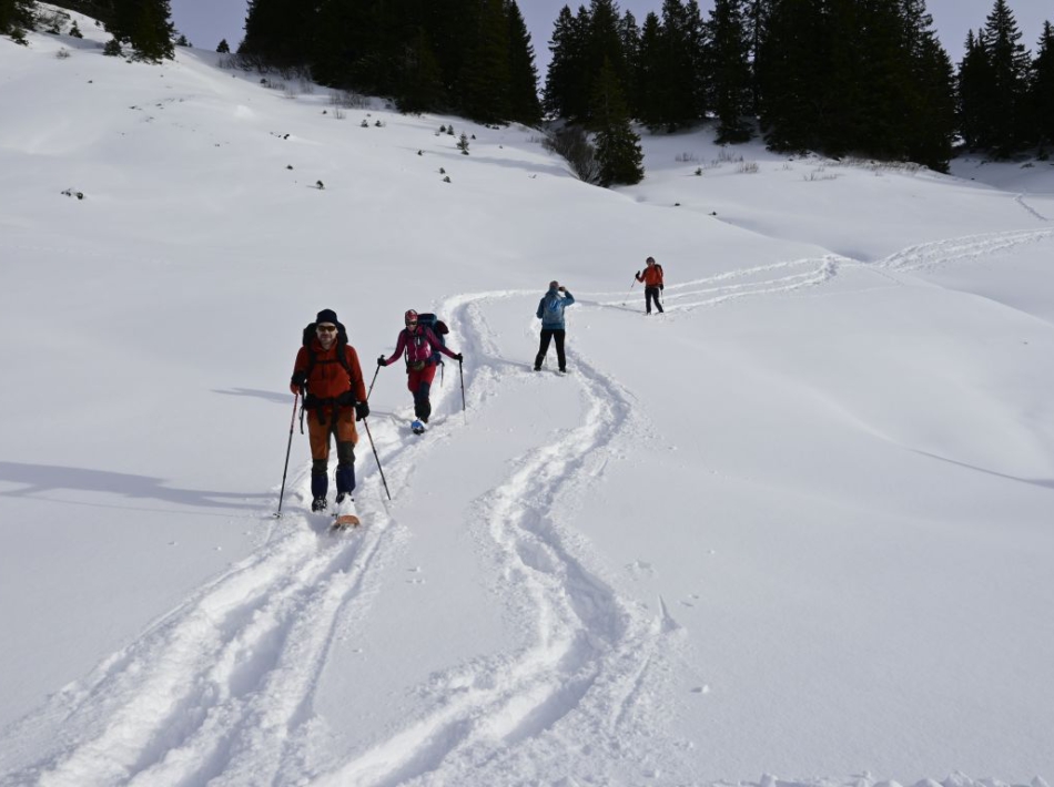 Bregenzerwald sneeuwschoenwandlen