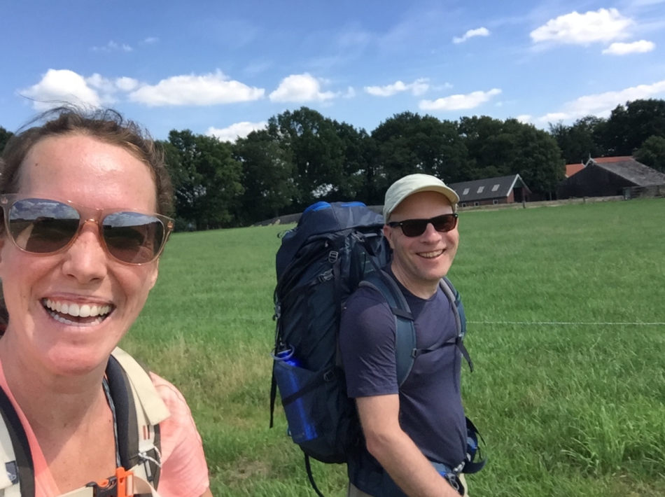 Gezelligheid tijdens het wandelen met gids