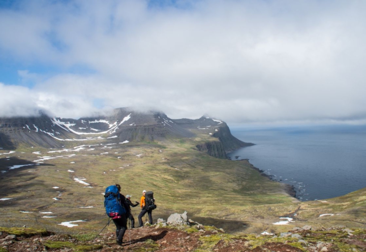 Tent-trekking Hornstrandir, IJsland