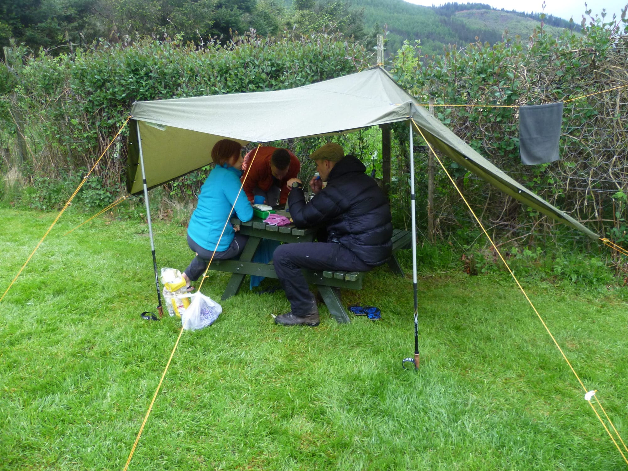 Wandelstokken voor in de bergen, wandelen met stokken