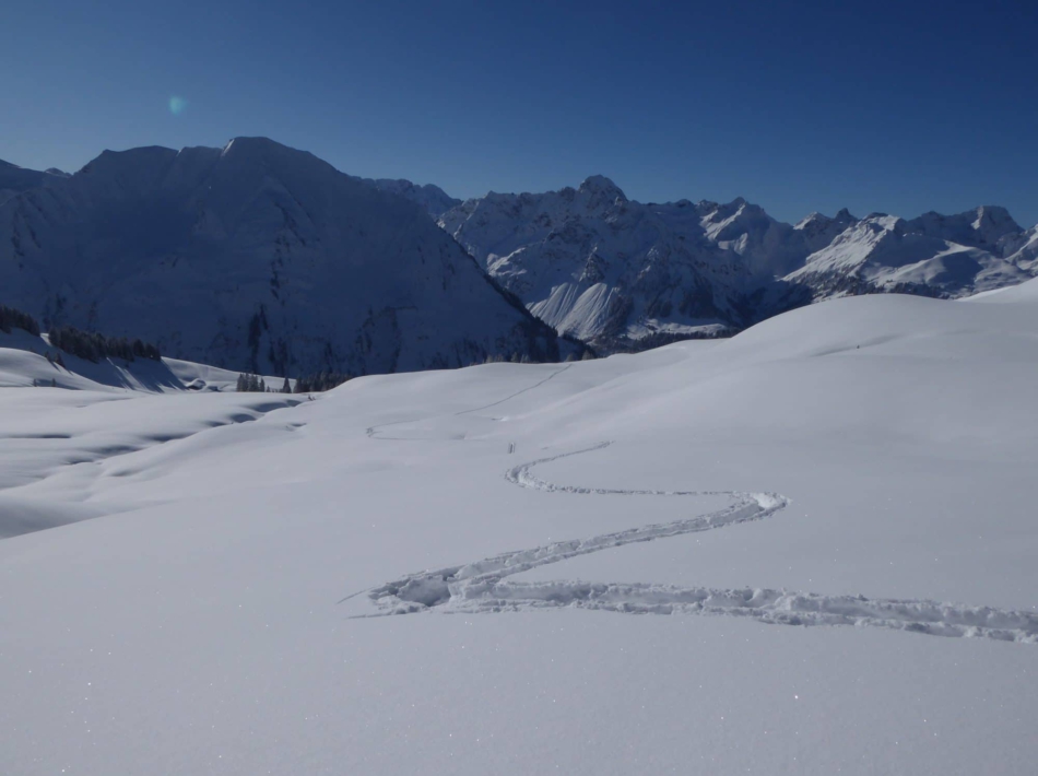 Sneeuwschoenwandelen kleinwalsertal