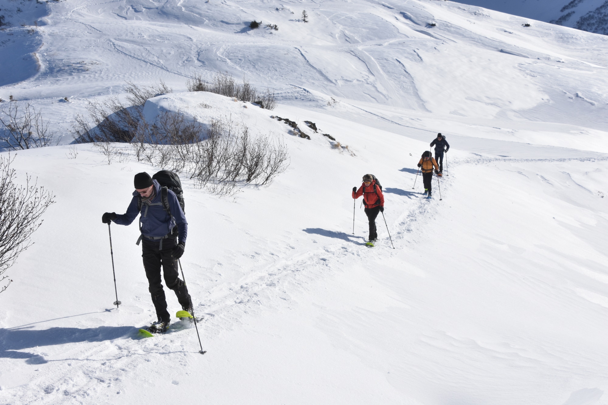 Sneeuwschoenwandel uitrusting