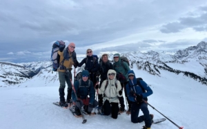 Sneeuwschoenwandeling groepsreis