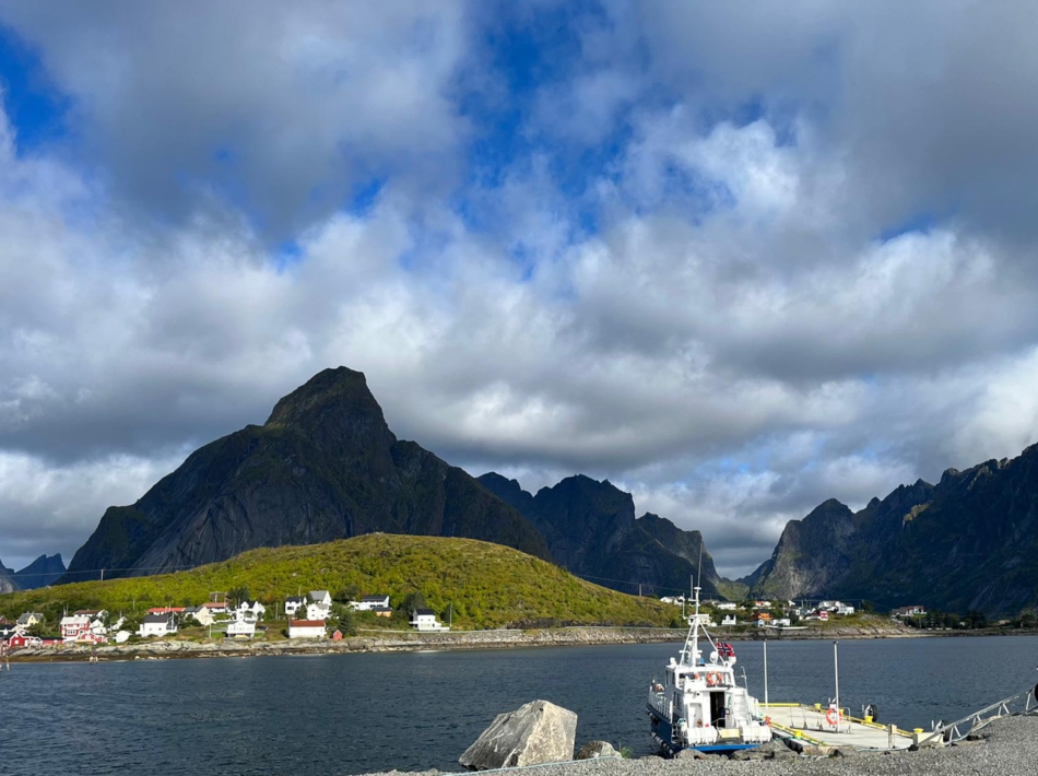 Uitzicht op Reine Lofoten