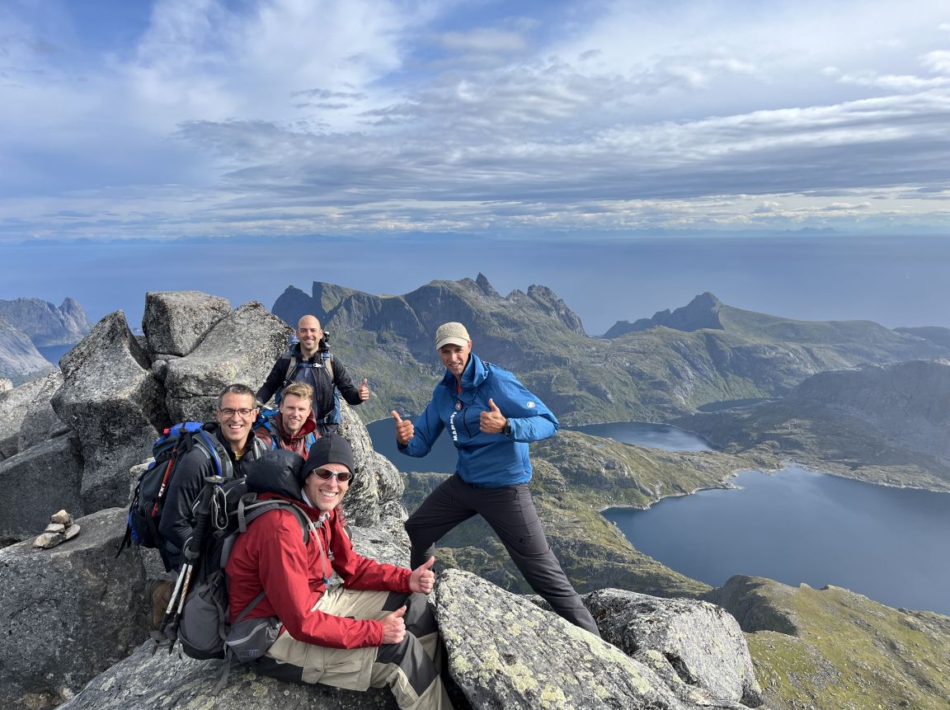 wandelen Lofoten Noorwegen